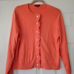 Lands'End Sweater Cardigan Size M (10-12)
